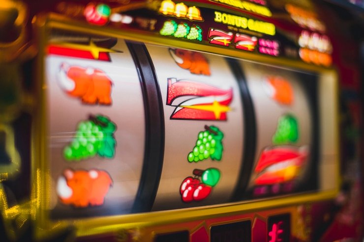 Android phone showing Bearwin app home screen with sports betting and casino games for Filipino players